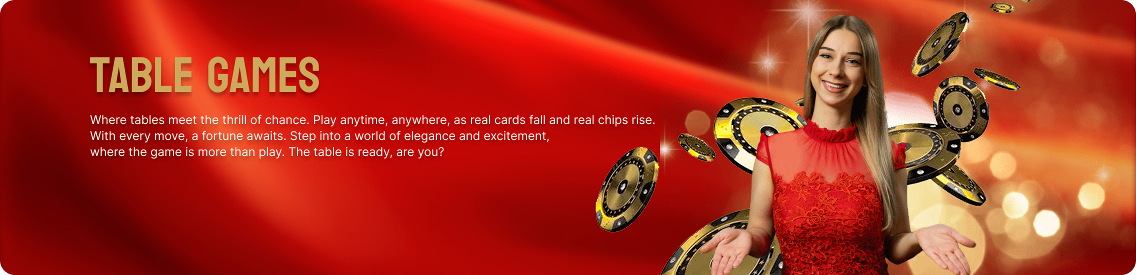 Table games banner